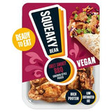 Sainsburys Squeaky Bean Chicken Style Pieces Sweet Smokey BBQ Ready Meal 130g- Buy online at McGrocer