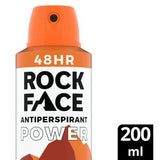 Sainsburys Rock Face Power Antiperspirant Deodorant Spicy Fresh Personal Care 200ml- Buy online at McGrocer