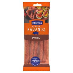 Sainsburys Tarczynski Classic Pork Kabanos Sausages Gluten Free Deli Meat 200g- Buy online at McGrocer