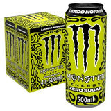 Sainsburys Monster Lando Norris Zero Sugar Energy Drink 4 x 500ml Melon Yuzu- Buy online at McGrocer