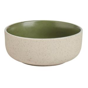 Habitat Green Nibble Bowl 12cm Stoneware Raw Edge Design, UK version