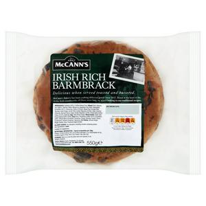 McCann's Irish Rich Barmbrack Fruit Loaf 553g