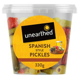 Unearthed Spanish Style Pickles Spicy Mix 330g (British brand)