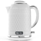 Sainsburys Breville Curve Electric Kettle White Chrome 1.7 Litre- Buy online at McGrocer
