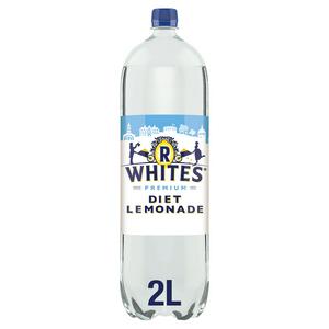 R White's Diet Lemonade 2L, imported from the UK