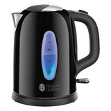 Russell Hobbs Worcester Black Stainless Steel Electric Kettle 1.7 Litre