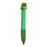 Sainsburys Sainsbury's Dino Stretch Pen Black Ink Retractable Writing Tool- Buy online at McGrocer