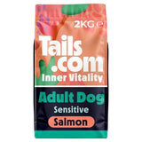 Sainsburys Tails.com Inner Vitality Dry Dog Food Sensitive Salmon 2kg- Buy online at McGrocer