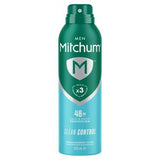Sainsburys Mitchum Male Clean Control Deodorant 200ml- Buy online at McGrocer