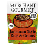 Sainsburys Merchant Gourmet Fiery Jamaican Style Grains & Pulses Ready Meal 250g- Buy online at McGrocer