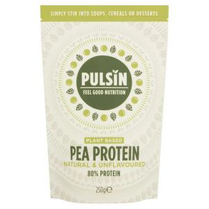 Poudre de protéine de pois Pulsin non aromatisée 250g