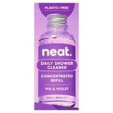 Sainsburys Neat Daily Shower Cleaner Concentrate Fig & Violet Refill 30ml- Buy online at McGrocer