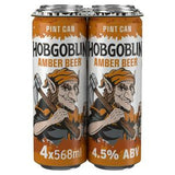 Sainsburys Hobgoblin Amber Ale Beer Cans 4 x 568ml- Buy online at McGrocer