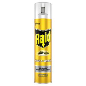 Raid rapid action wasp hornet spray 300ml, imported from the UK