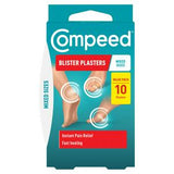 Compeed Mixed Size Blister Plaster Individually Wrapped 10 Pack