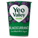 Yogur orgánico de grosella negra Yeo Valley 450 g