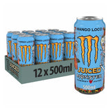 Monster Energy Drink Mango Loco 500ml 12 pack, imported from the UK
