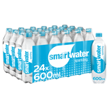 Glacéau Smartwater Sparkling Water 24 x 600ml bottles, UK version