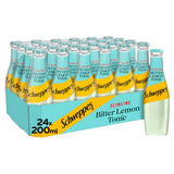 Schweppes Slimline Bitter Lemon 24 x 200ml (British brand)