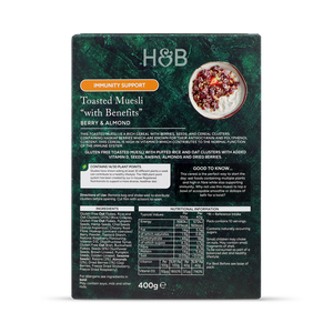 Toasted Muesli for Immunity Support High in Fibre 400g