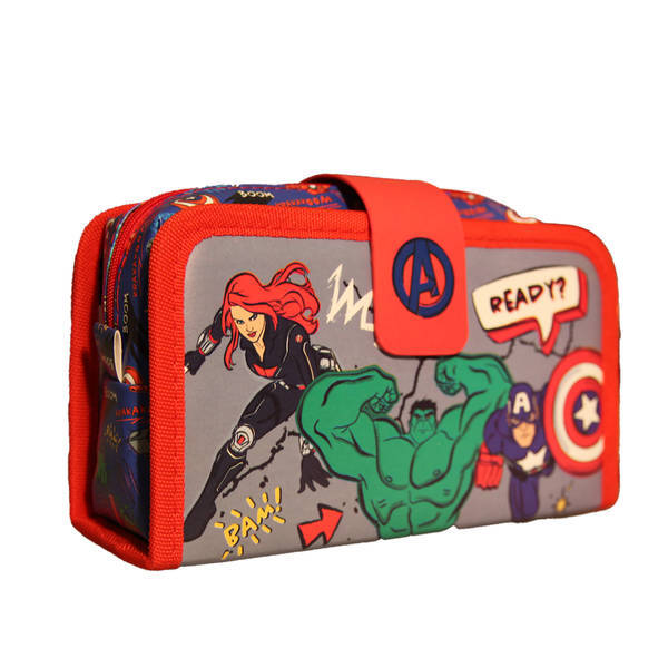 Avengers Hero Club Pencil Case Set with Stationery (Pack of 6)