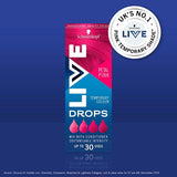 LIVE Drops Semi-Permanent Petal Pink Hair Dye 30ml