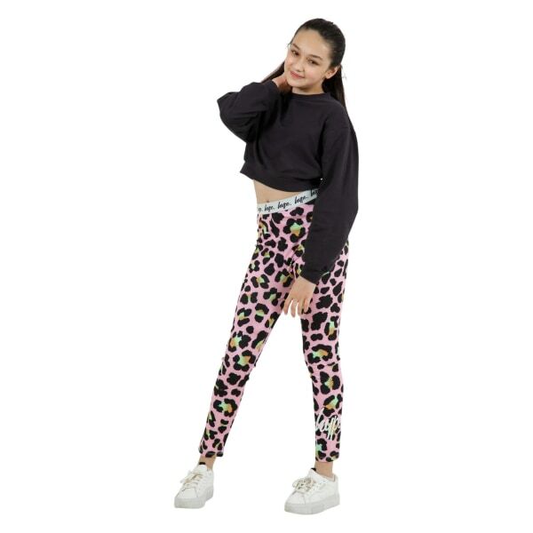 Hype Girls Disco Leopard Leggings (7-8 Years)