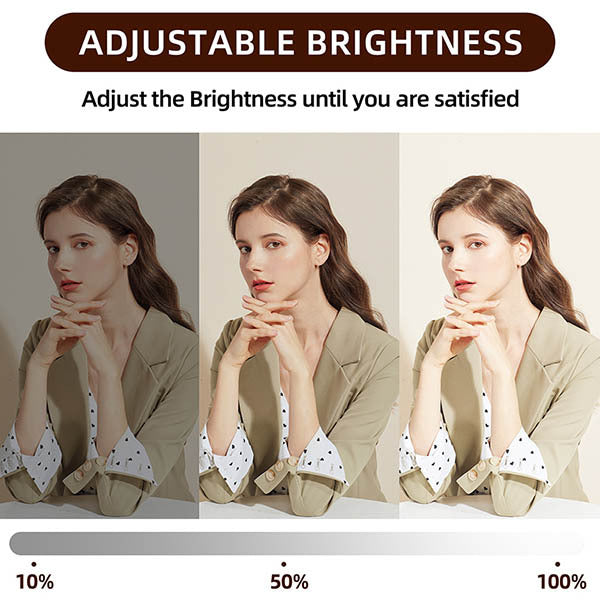 Lexent - Hollywood Vanity Mirror 15 LED 58x46cm MT005846-1