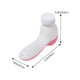 Livingandhome 5 in 1 Electric Facial Cleansing Brush Set