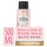 Imperial Leather Pampering Bath Soak Mallow & Rose Milk 500ml