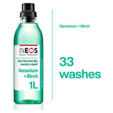 INEOS Non Bio Laundry Liquid Detergent Geranium + Birch 33 Washes 1000ml