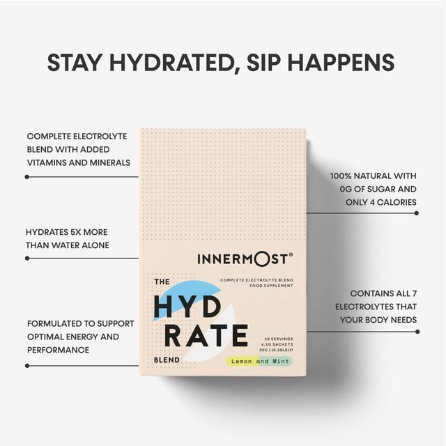 Innermost The Hydrate Blend (Lemon and Mint) 20 x 4g