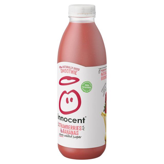 Innocent Smoothie Strawberries & Bananas 750ml