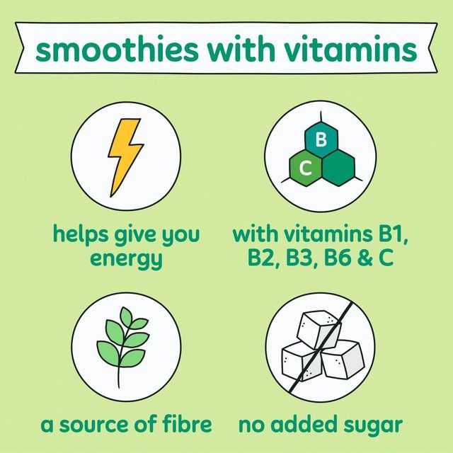 Innocent Super Smoothie Kiwi & Cucumber with Vitamins 750ml