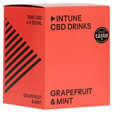 INTUNE Grapefruit & Mint Sparkling CBD Drink 4 x 250ml