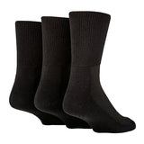 IOMI 3 Pairs Extra Wide Bamboo Diabetic Socks 9-11 UK