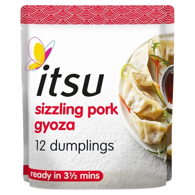 itsu sizzling pork gyoza 240g