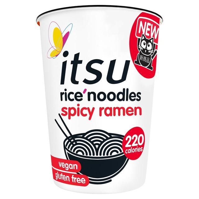 itsu spicy ramen rice noodles cup 63g