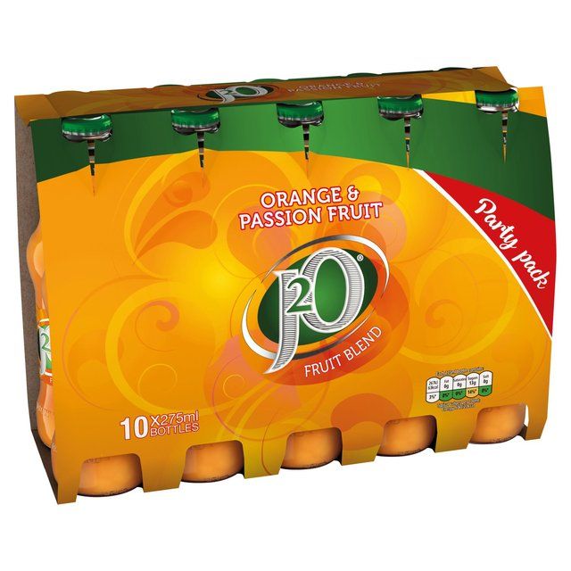 J2O Orange & Passion Fruit 10 x 275ml