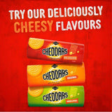 Jacob's Cheddars Red Leicester Flavour Cheese Biscuits   150g