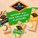 Jacob's Savours Sour Cream & Chive Crackers 150g