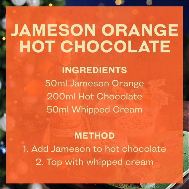 Jameson Orange Flavoured Irish Whiskey 70cl