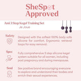 Je Joue Ami Kegel Training Set - Purple