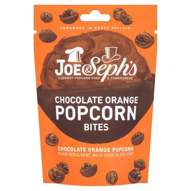 Joe & Seph's Orange Chocolate Popcorn Bites   63g