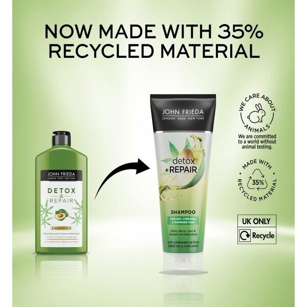 John Frieda Detox & Repair Shampoo (250 Ml)