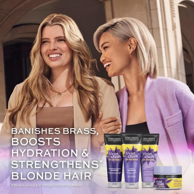 John Frieda Sheer Blonde Correcting Purple Shampoo & Conditioner Twin Pack 2 x 500ml