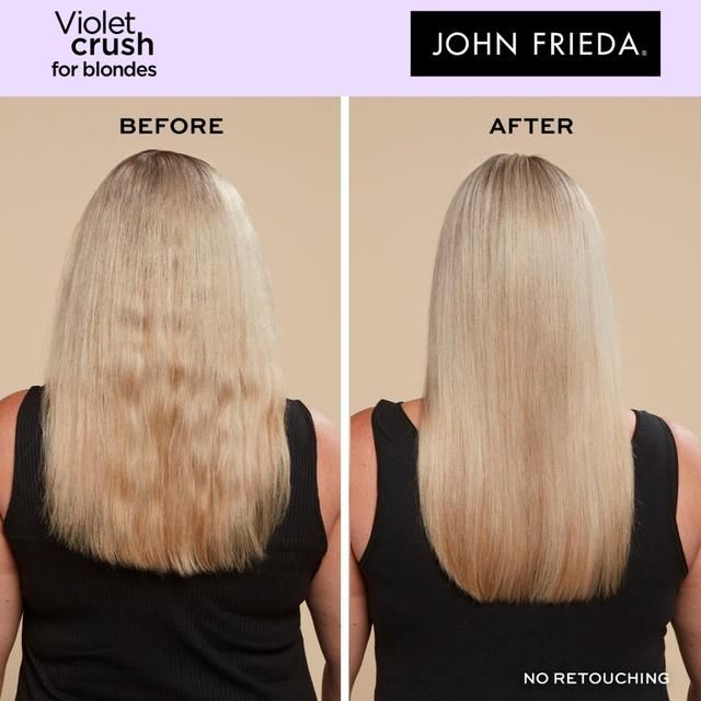 John Frieda Sheer Blonde Correcting Purple Shampoo & Conditioner Twin Pack 2 x 500ml