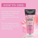 John Frieda Vibrant Shine Colour Shine Conditioner 250ml