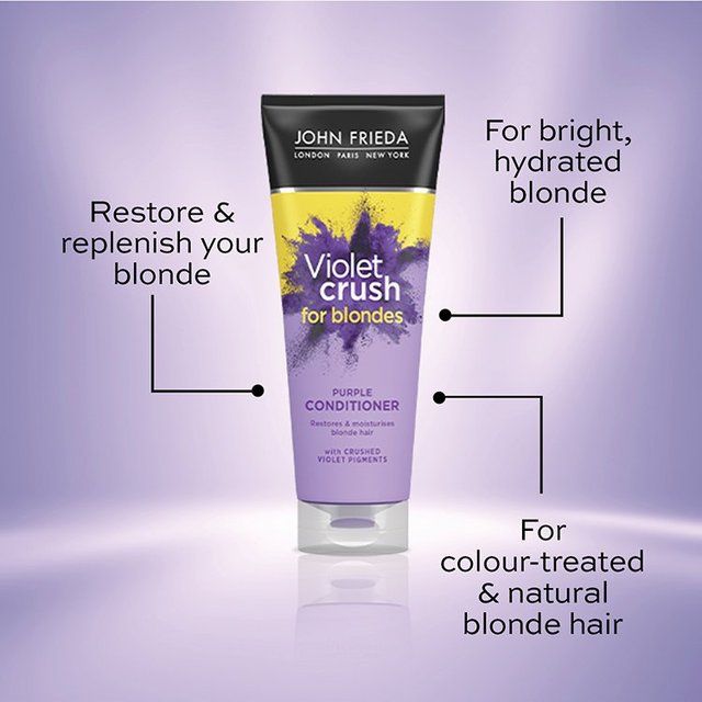 John Frieda Violet Crush Conditioner 75ml