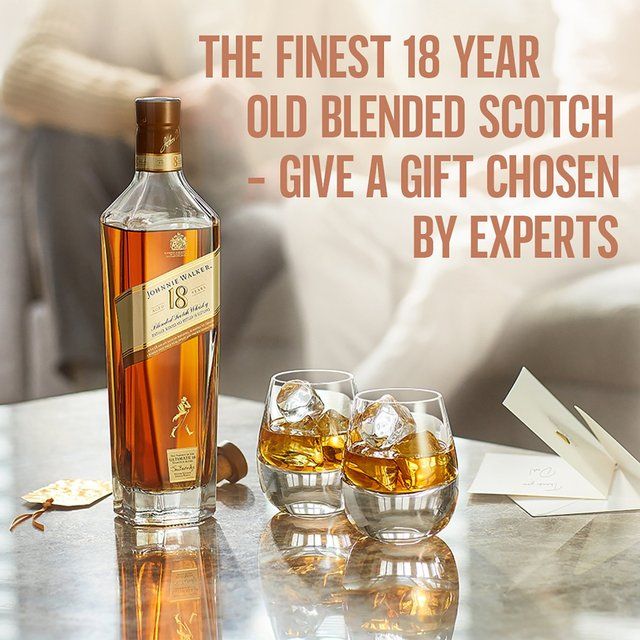 Johnnie Walker 18 Year Old Blended Scotch Whisky 70cl